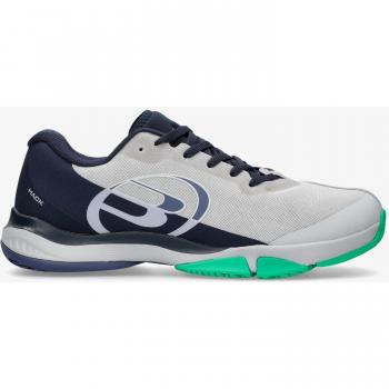 Bullpadel Hack Fly 23i – Chaussures de Padel Hybrides – Homme – Gris – 43