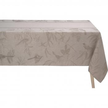 Volière Lino Jacquard Française