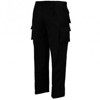 Pantalon Tergal Noir de Luxe