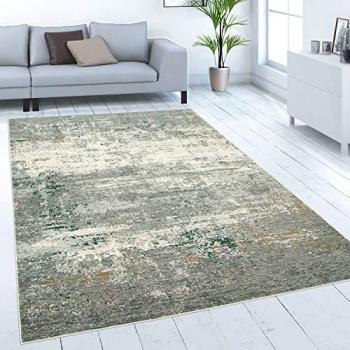 Béton Gris Cassé Tapis de Salon – Paco Home