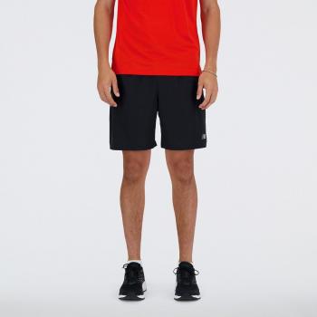 Pantaloni Corti New Balance MS41232 Sportivi Sostenibili Neri S