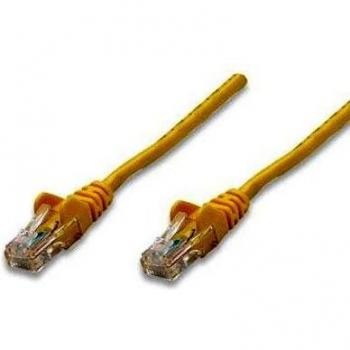 Intellinet Cat5e 3m U/UTP Ethernet Cable, Yellow