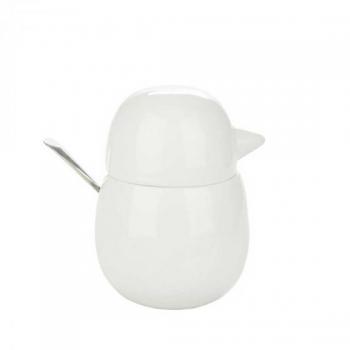 Azucarero decorativo pájaro blanco Balvi