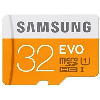 Samsung Carte Mémoire EVO Micro SD 32 Go