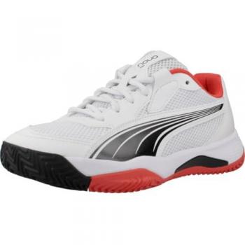 Zapatillas deportivas Puma Nova Court blanco y negro