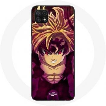 Protection ultra‑souple « Manga Demon » – Galaxy A22 5G