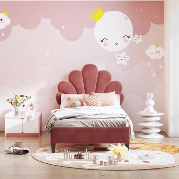 Wishdor Rouge Floral Frame 90x200