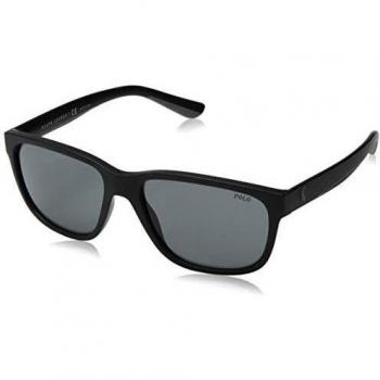 Ray-Ban Matte Black Herren Sonnenbrille 528487, 57 mm