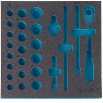 Alloggiamento in schiuma morbida 344 mm x 342 mm Hazet 163-102L