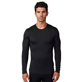 FOX Tecbase Fire Baselayer Langarmshirt Schwarz S Herren