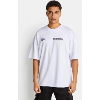 5tate Of Mind T-Shirt Block Party Uomo XL in Bianco
