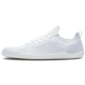 VivoBarefoot Primus Lite Knit bianche profonde scarpe da donna