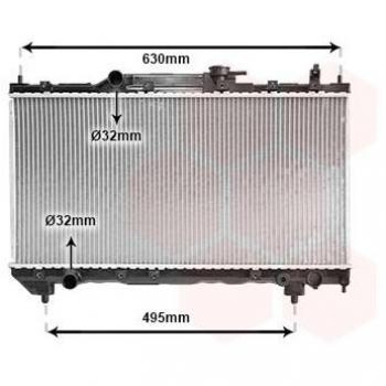 Radiateur Toyota Avensis I Liftback 1.6/1.8