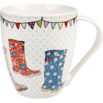 Wellies Crush Mug for Caravan Trail Festival – Multi‑Colour