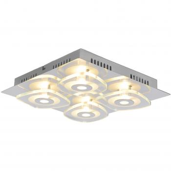 Naeve A Wandleuchte 18 W – Teilsatiniert, Modell 1190959