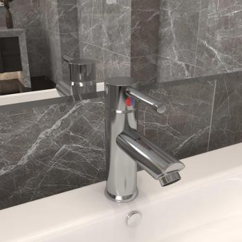Badrumsblandare Silver 130x176 mm vidaXL