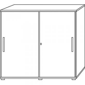Hammerbacher Schiebetürenschrank 3 OH 1753S Buche