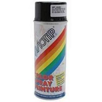 Motip Deco High Gloss Spray Paint Deep Black RAL 9005 400ml
