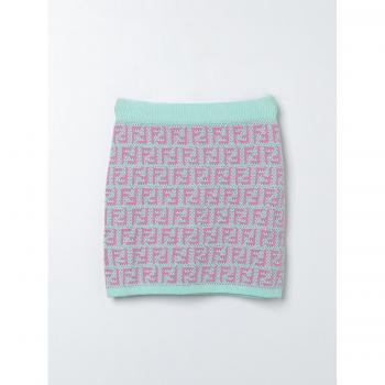 Fendi Multicolor Crochet Skirt