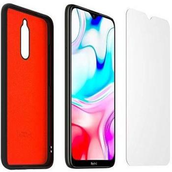 Coque Souple et Verre de Protection Redmi 8