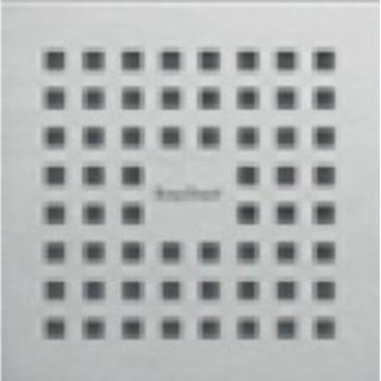 Drainage Easy Drain Aqua Quattro 10x10 cm, grille en acier inoxydable, tube de 40 mm