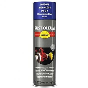 Peinture en aérosol 500 ml bleu ultramarine Rustoleum Hard Hat