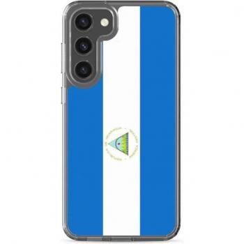 Soft & Vibrant Galaxy S10 Case featuring Nicaragua Flag