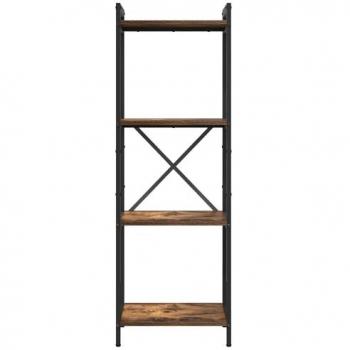 Étagère Design Chêne Fumé 40 x 30 x 118 cm