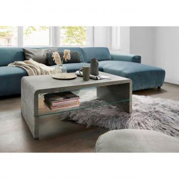 Paroli Couchtisch in Stein-Optik, 110x42x60 cm