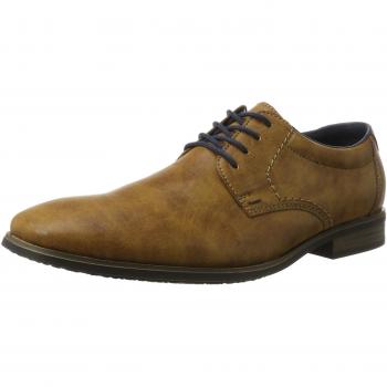 Rieker Herren 10610 Derbys, Braun (Peanut/Pazifik), 43 EU