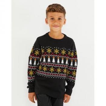 Threadboys Kinder Weihnachtspullover THB Boys Knitwear ELP