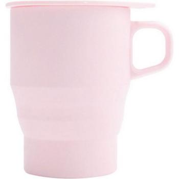 Taza de silicona para bebidas calientes y frías