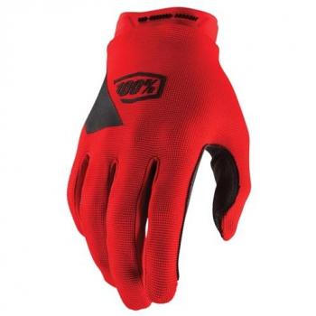 Gants de vélo pour jeunes 100% Ridecamp Rouge S