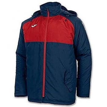 Pull-over à capuche Joma Andes, Bleu Marine/Rouge, 3XS garçons
