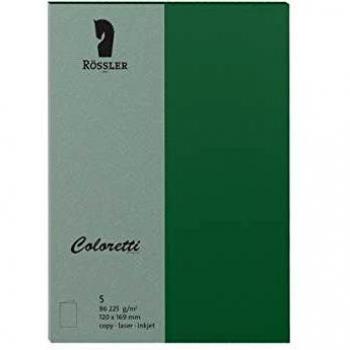 Foresta Cartoncini Coloretti 220 g/m² B6 HD 5 unità