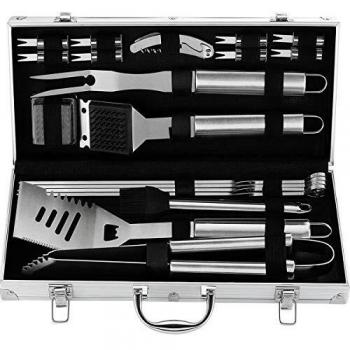 Griglia Regalo Perfetto per l'Uomo grilljoy 20pcs con Alloggiamento di Alluminio