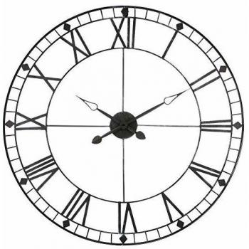 Pendule vintage métal D88 cm