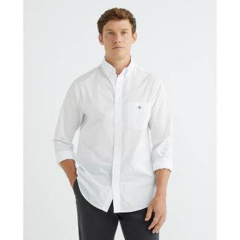 GANT Hemd Regular Fit in strahlendem Weiß