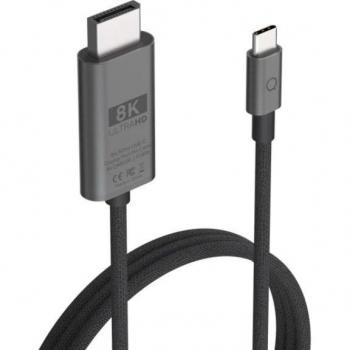 LINQ 2m USB-C auf DisplayPort Kabel 8K/60Hz