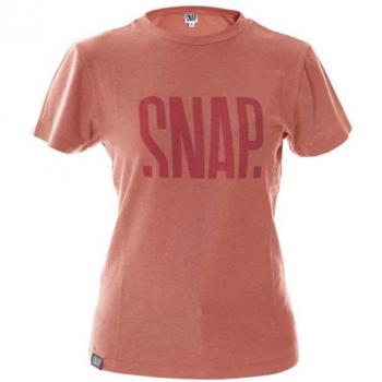Merino Kurzarm-T-Shirt für Damen, Snap Climbing, Größe XS