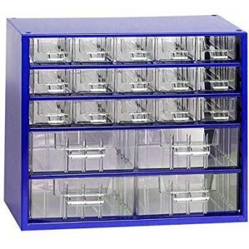 Manutan Tiroirs en Métal Bleu