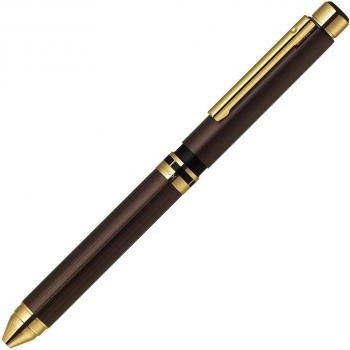 Zebra Premium TS10 Brown Gold Multifunctional Pen