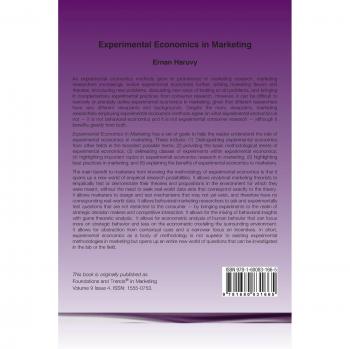 Experimental Economics in Marketing