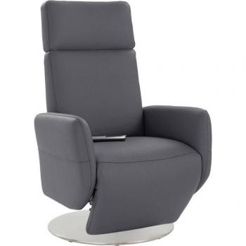 Relaxsessel „Kobra“ in Grau (Anthrazit) – S‑Größe, inkl. Aufstehhilfe & optionalem Motor