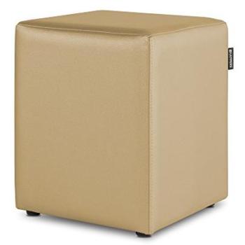 Happers Pouf Cube Beige 1 Unité