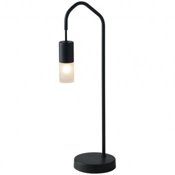 Lampada da tavolo Spider antracite in metallo con diffusori in acrilico (1xG9)