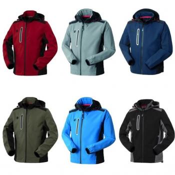 Giubbotto Rossi Softshell M Verde per Lavoro
