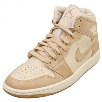 Jordan WMNS AIR JORDAN 1 MID SE Baskets mi-hautes marron taille 41 femme