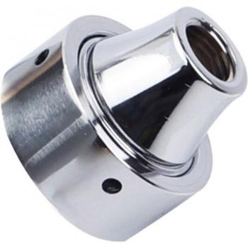 Chrome Ball Lock Quick Disconnect Adapter for Brew Taps