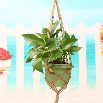 Decoración de Jardín Macramé 35